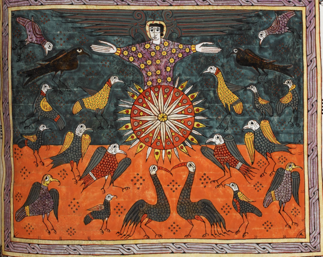 Silos Apocalypse, British Library, Add MS 11695, 197r